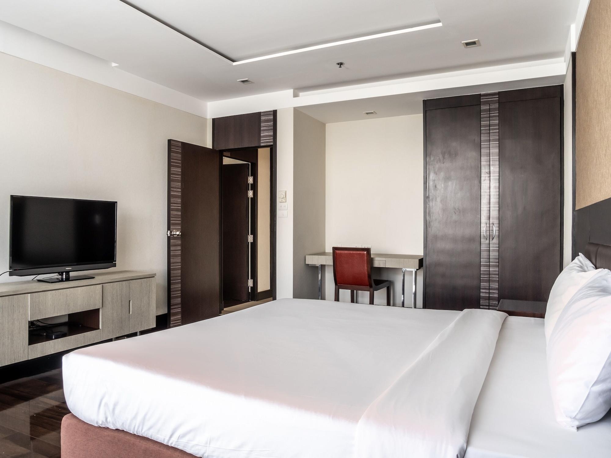 Jasmine Grande Residence Bangkok Ngoại thất bức ảnh A bedroom at the hotel
