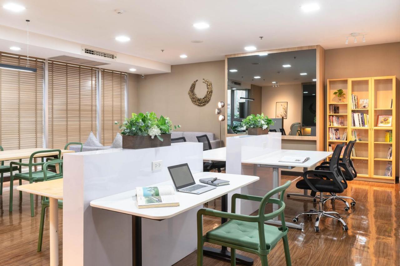 Jasmine Grande Residence Bangkok Ngoại thất bức ảnh Library