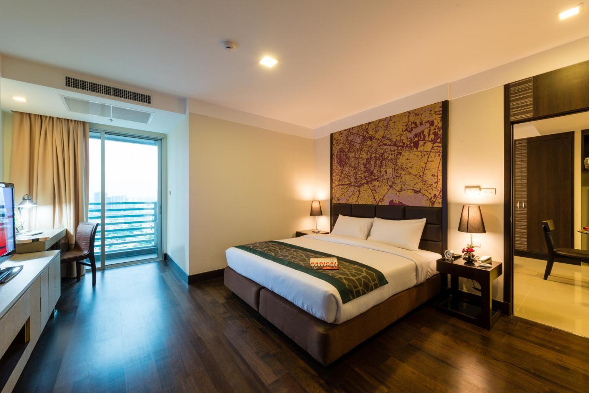 Jasmine Grande Residence Bangkok Phòng bức ảnh