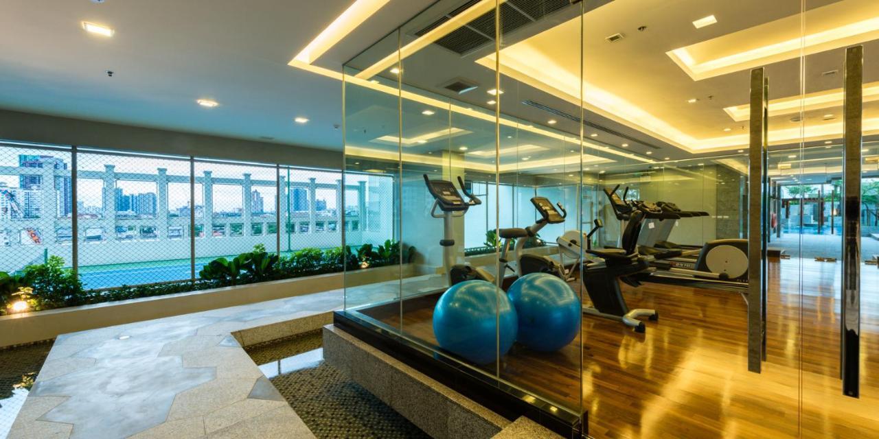 Jasmine Grande Residence Bangkok Ngoại thất bức ảnh The gym at the 10th floor